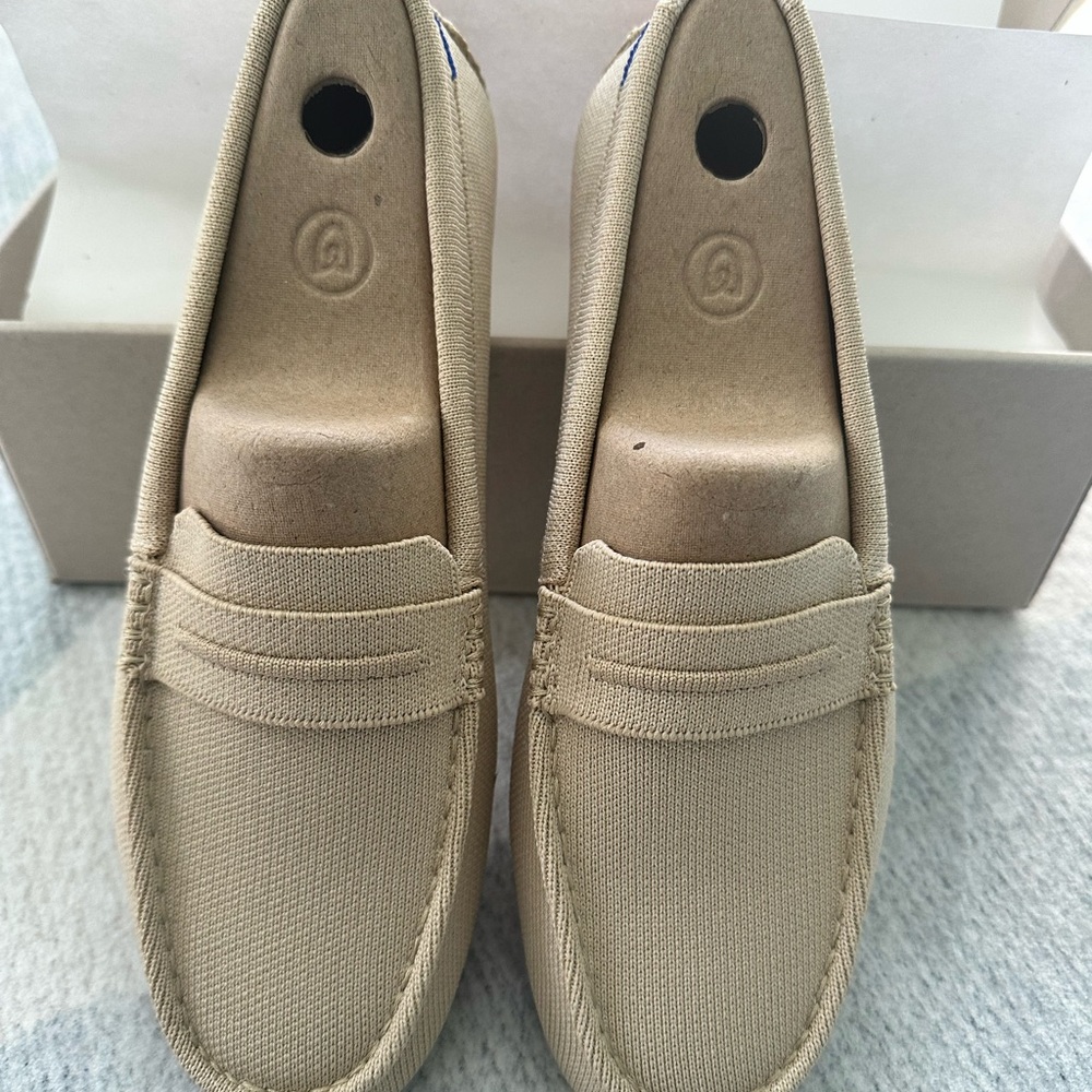 BNIB Rothy's The Driver Slip-On Loafers in Sesame - Picture 4 of 8